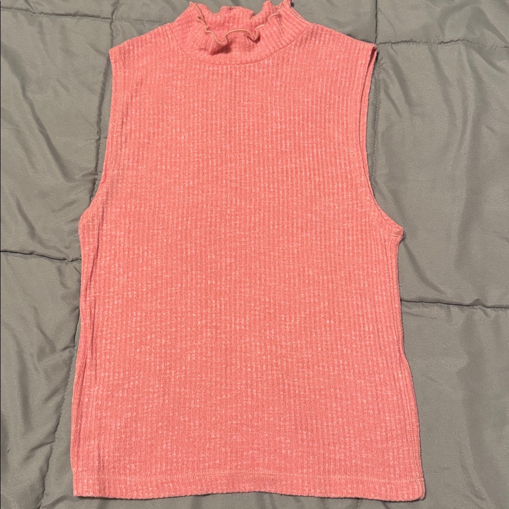 Abercrombie & Fitch Ribbed Pink Top (S)